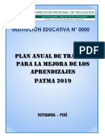 Estructura Del PATMA 2019