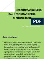 001 Pelayanan Kedokteran Okupasi Di RS