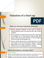 Valuation Methods for Startups Under 40 Characters
