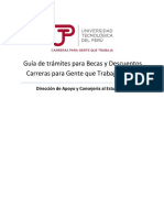 Lima - Guia de Tramites para Becas Premios A La Excelencia y Descuento CGT 2017-2 PDF