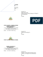 Surat Undangan Persit Kartika Chandra Kirana