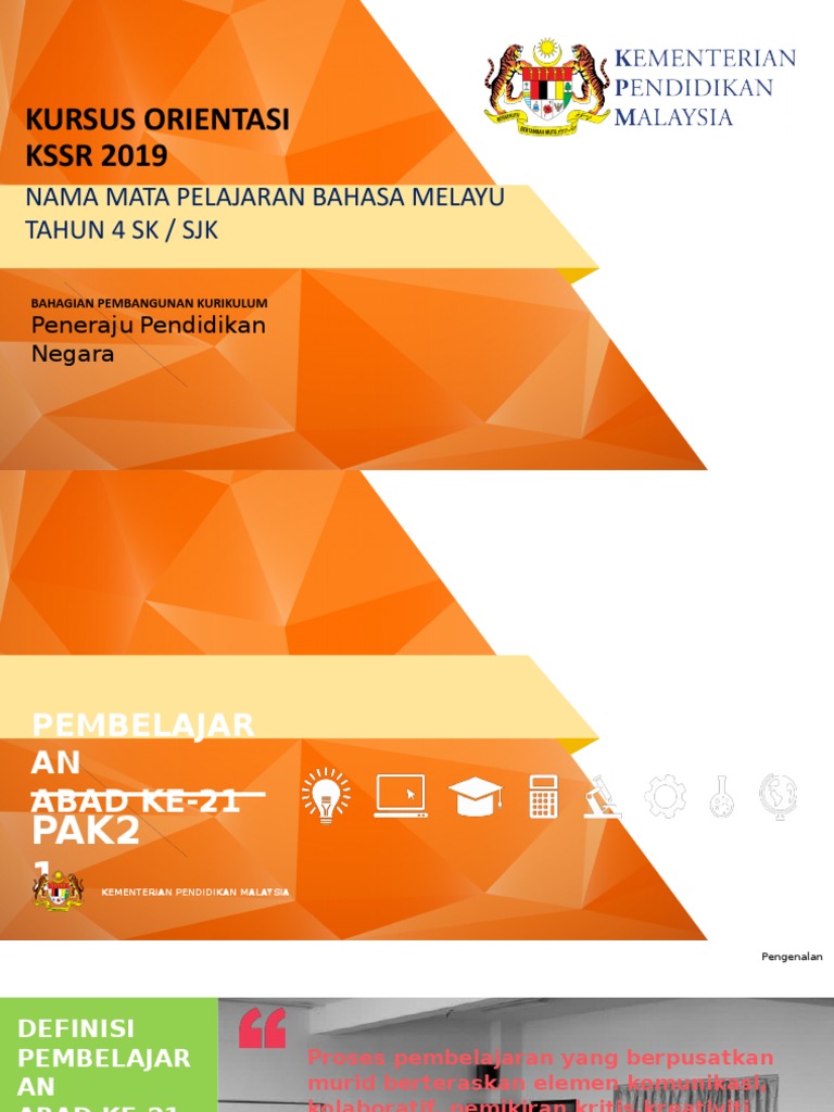 E Pak 21 16 Orientasi Kssr 2019 Pdf