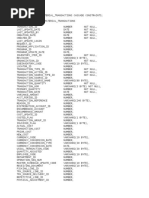 Inv - MTL Material Transactions