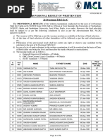 Prov Result JR Overman 2019 PDF