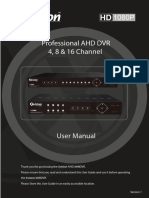 Xvision AHD DVR Manual V1 PDF