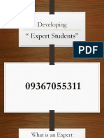 Developing Expert Students 150909063946 Lva1 App6891 PDF