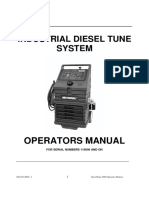 Motorvac Dieseltune - 4000 - Operators - Manual