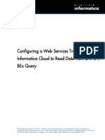 1053 ConfiguringWebServicesTransformationinInformaticaCloudtoReadDatafromSAPBWBExQuery H2L PDF