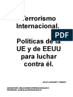 Lucha de La UE y EEUU Contra El Terrorismo Internacional