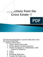 TAX 2 Deductions From The Gross Estate 1PPT.