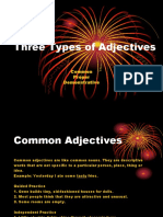 Adjective power point presentation