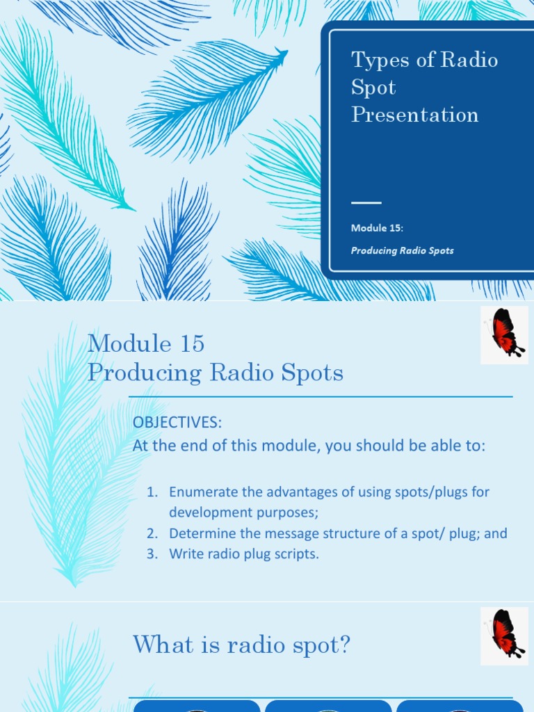 Producing Effective Radio Spots | PDF | Communication