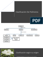 Clase Clasificacíon de Polimeros