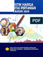 Statistik Harga Komoditas Pertanian Tahun 2019