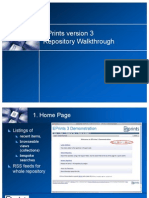 Eprints Version 3 Repository Walkthrough