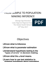 From Sample To Population