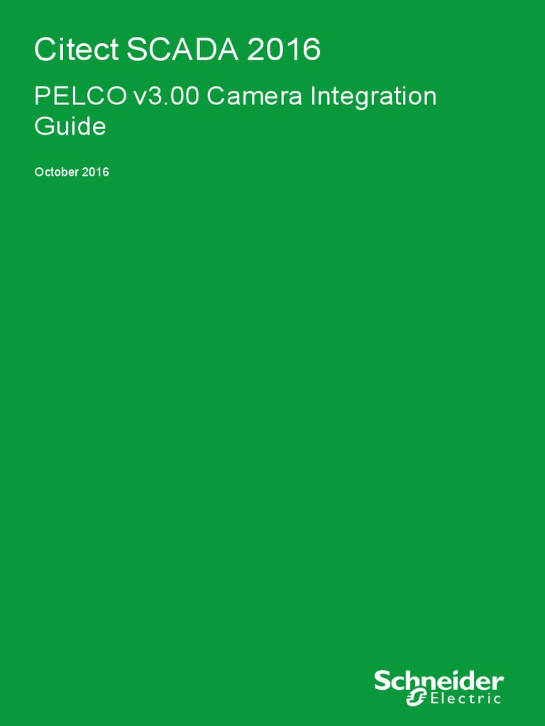 PELCO Camera Integration Guide PDF | PDF | Scada | Microsoft Windows