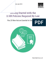 HR Policies Required by Law - First Ref - 2018 PDF