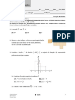 Avaliação de Matemática do 7o Ano