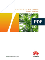 Huawei AR100 and AR120 Series Enterprise Routers Datasheet