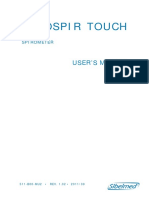 815-Spirometer - Datospir - Touch Manuale