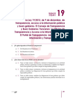 CEP -Test 19 - Ley de Tansparencia (19-2013)