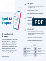 Spark AR Open Program - Brochure