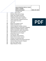 Alumnos Seleccionador Taller Diseño Sostenible PDF