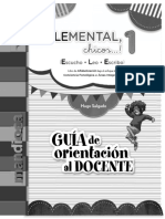 Elemental Chicos 1 Guia Docente PDF