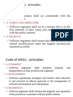 Code of Ethics - Principles