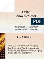 Batik Hokokai: Sejarah dan Motif Ragam Hiasnya