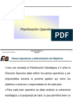 Planificación Operativa V Dic 2019