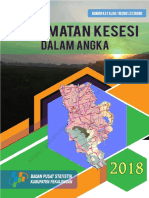 Kecamatan Kesesi Dalam Angka 2018