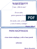 Poemas Clasificados para Naufragos PDF