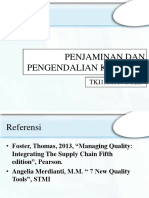 Pengendalian Dan Penjaminan Mutu Pertemuan 5