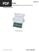 Ziehl Abegg Operating Instructions AM-MODBUS-W (2) - EDITS PDF