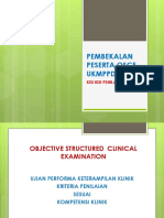 Pembekalan Peserta OSCE UKMPPD (Kisi-Kisi Penilaian) (2020)