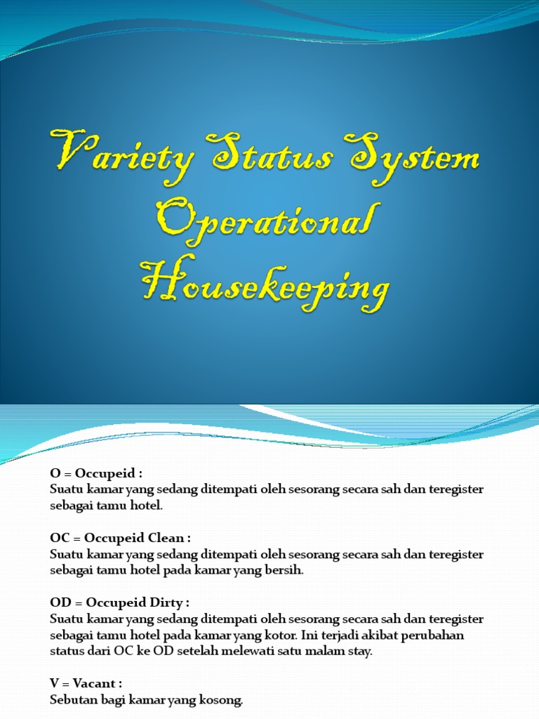 4.status System VHP | PDF