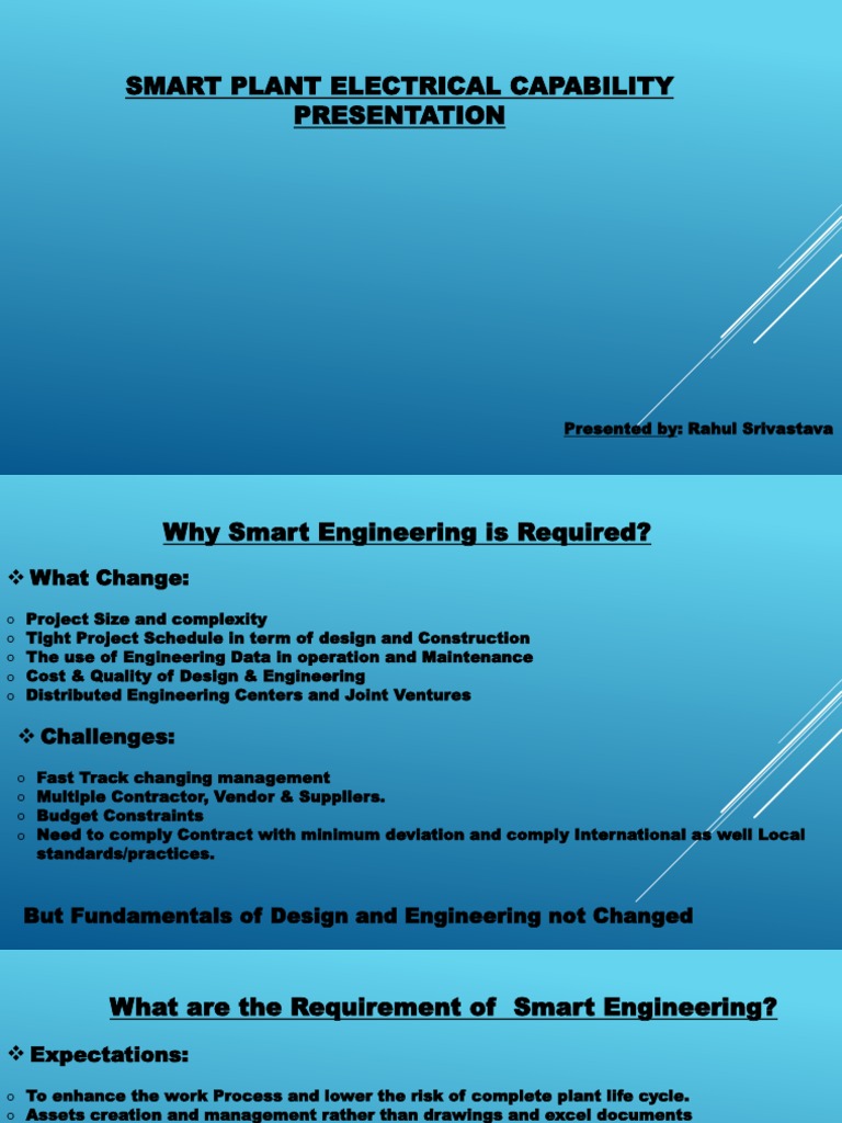 Smart Engineering for Plant Design | PDF