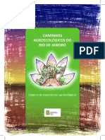 Caminhos Agroecolcogicos Do Rio de Janeiro Caderno de Experiencias Agroecologicas