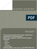 Post Power Syndrome