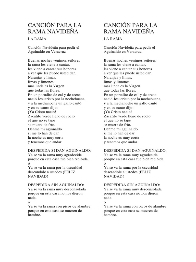 Letra de la Canción 