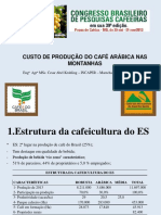 Custo de Produção Na Cafeicultura de Montanhas