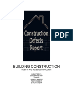 Defects in Building