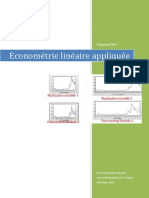 Cours Econometrie Appliquee