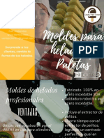 Catalogo de Moldes para Helados