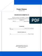 Forms For The Project