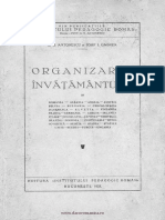 Antonescu, G.G., Gabrea, Iosif. I., Organizarea Învățământului În România ...