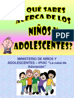TALLER MINISTERIO DE NIÑOS Y ADOLESCENTES.ppt