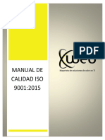 M-GDC-01 Manual de Calidad Xweb